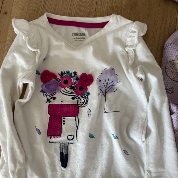 Baby Girl Lot Bundle 12-18months 18 Disney Ruffle Swim Puma Gap Moomin Mouse - Picture 4 of 9